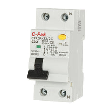 RCBO - CPROA - 2 Pole - 2 Module - 100mA