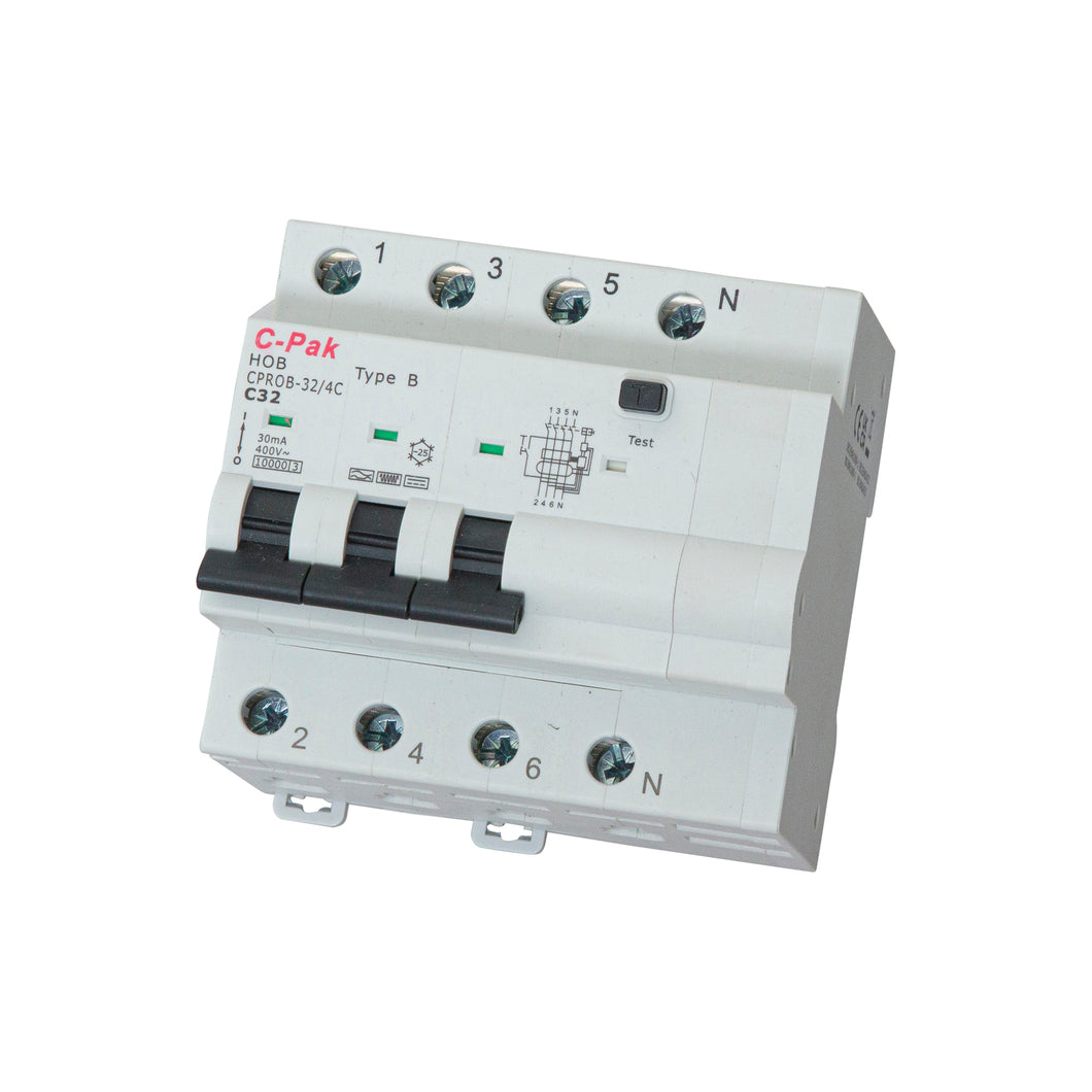 RCBO - CPROB - 4 Pole - 5 Module