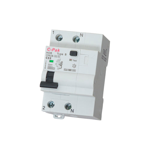 RCBO - CPROB - 2 Pole - 3 Module